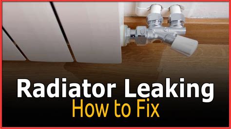 radiator leaking water from bottom|How to Fix a Leaking Radiator Valve: Full Guide